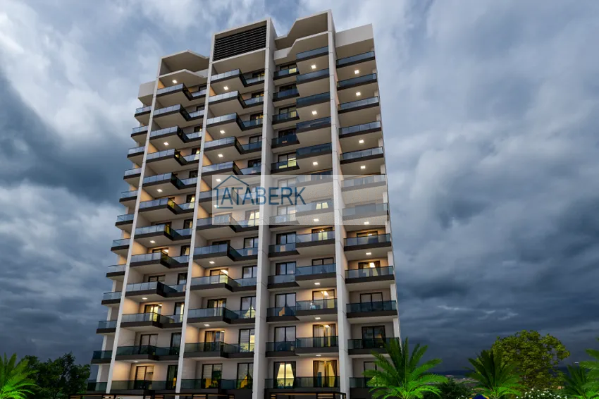 Квартиры от застройщика в жилом комплексе комфорт-класса в районе Чешмели – Мерсин 14