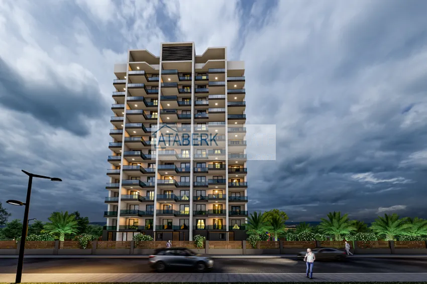 Квартиры от застройщика в жилом комплексе комфорт-класса в районе Чешмели – Мерсин 15