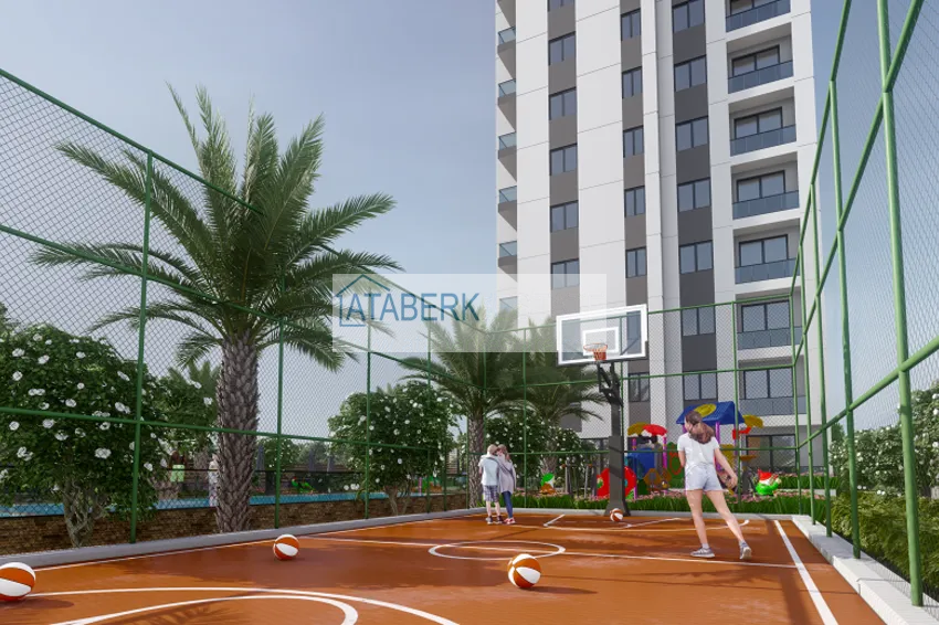 Квартиры от застройщика в жилом комплексе комфорт-класса в районе Чешмели – Мерсин 8