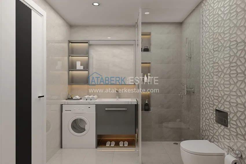 Приобрести Квартиры от застройщика в рассрочку на этапе строительства - Алания, район Демирташ 6