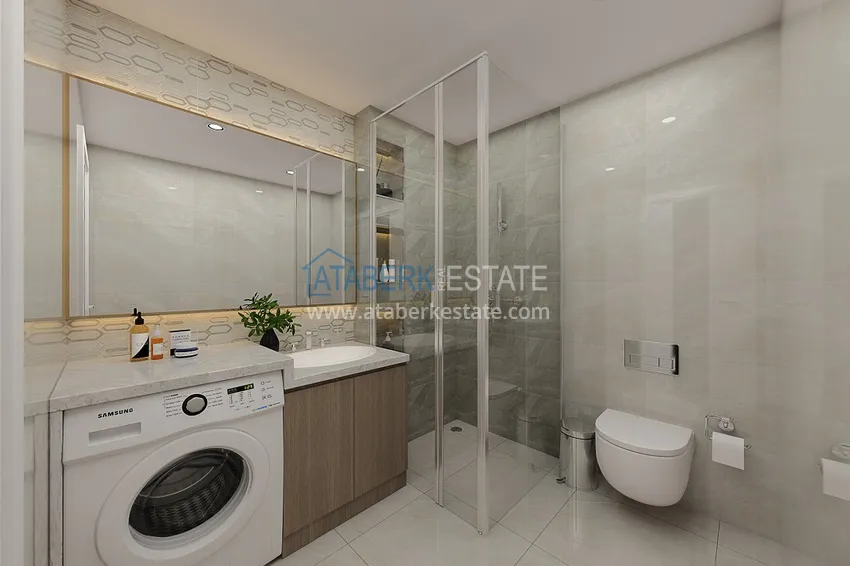 Приобрести Новый жилой комплекс на последнем этапе строительства в районе Демирташ, Алания 7 