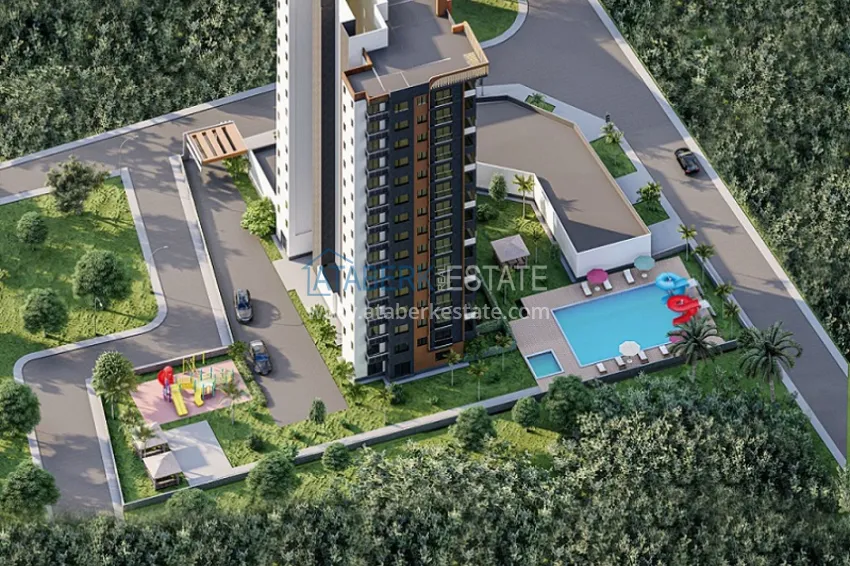 Квартиры на этапе строительства в популярном микрорайоне Томюк – Мерсин  10 