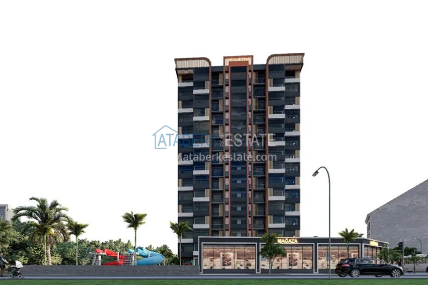 Квартиры на этапе строительства в популярном микрорайоне Томюк – Мерсин  4 