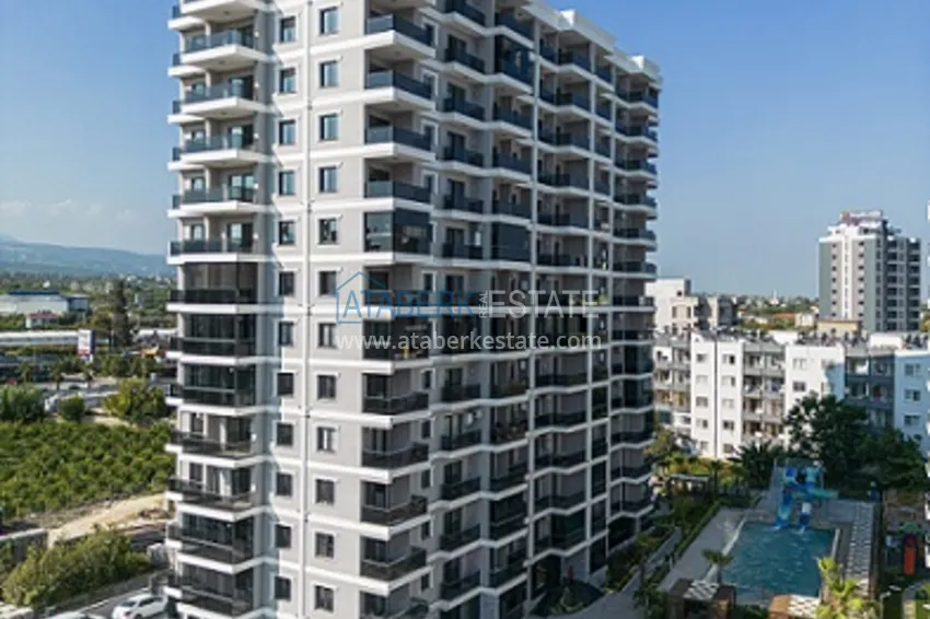 Квартиры в новом жилом комплексе комфорт-класса в районе Арпачбахшиш - Мерсин 7 