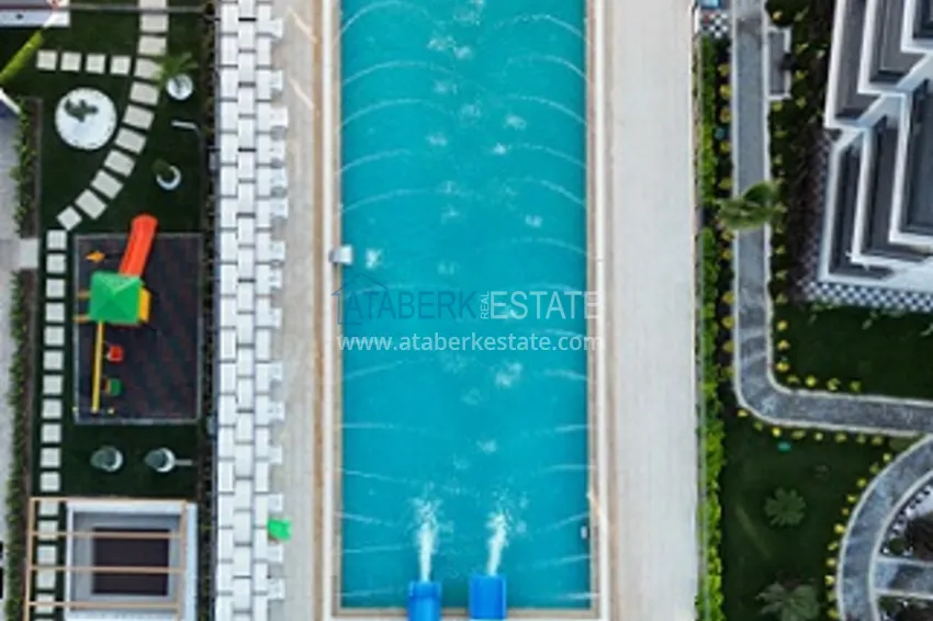 Квартиры в новом жилом комплексе комфорт-класса в районе Арпачбахшиш - Мерсин 8 