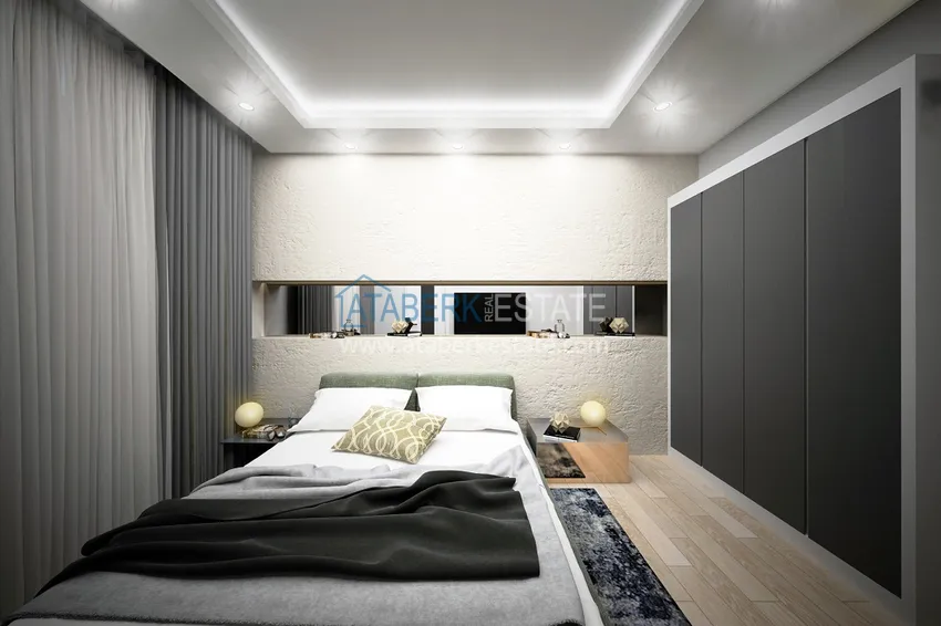 Приобрести Новый жилой комплекс на последнем этапе строительства в районе Демирташ, Алания 16 