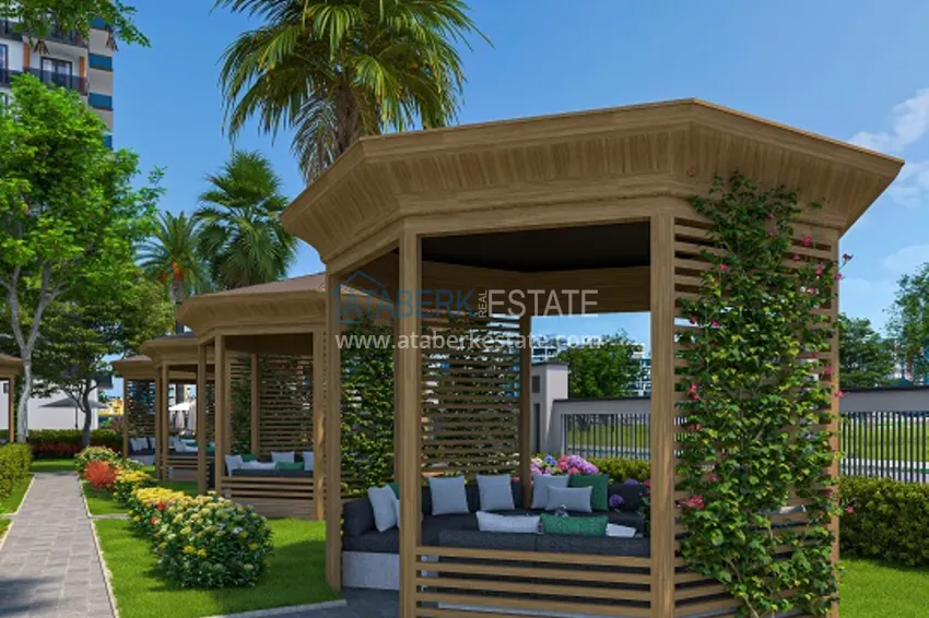 Современный жилой комплекс на этапе строительства в районе Арпачбахшиш – Мерсин 7