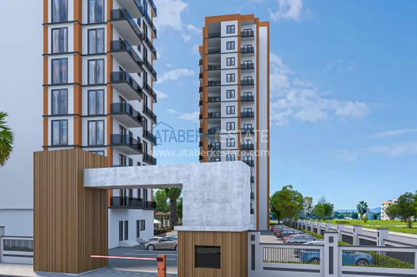 Современный жилой комплекс на этапе строительства в районе Арпачбахшиш – Мерсин 8