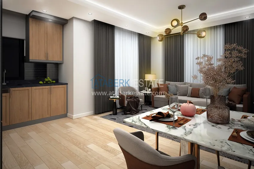 Приобрести Новый жилой комплекс на последнем этапе строительства в районе Демирташ, Алания 12 