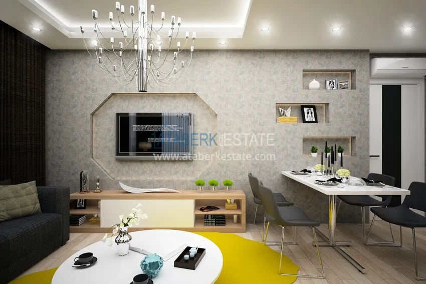 Приобрести Квартиры от застройщика в рассрочку на этапе строительства - Алания, район Демирташ 14