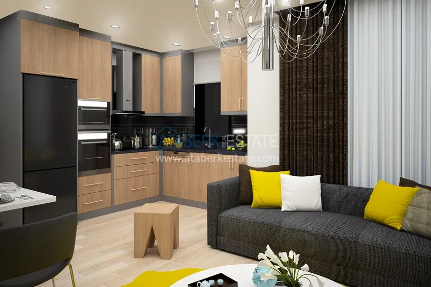 Приобрести Квартиры от застройщика в рассрочку на этапе строительства - Алания, район Демирташ 15