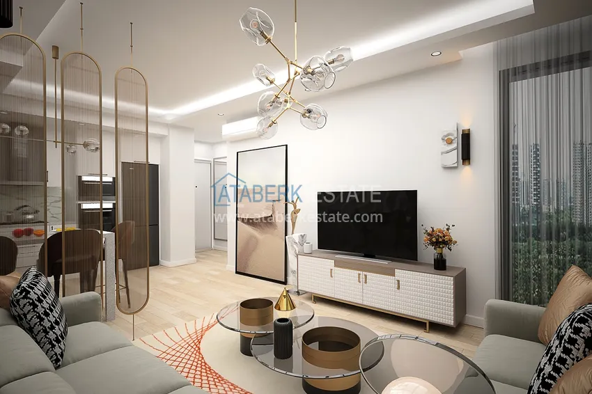 Приобрести Новый жилой комплекс на последнем этапе строительства в районе Демирташ, Алания 3 