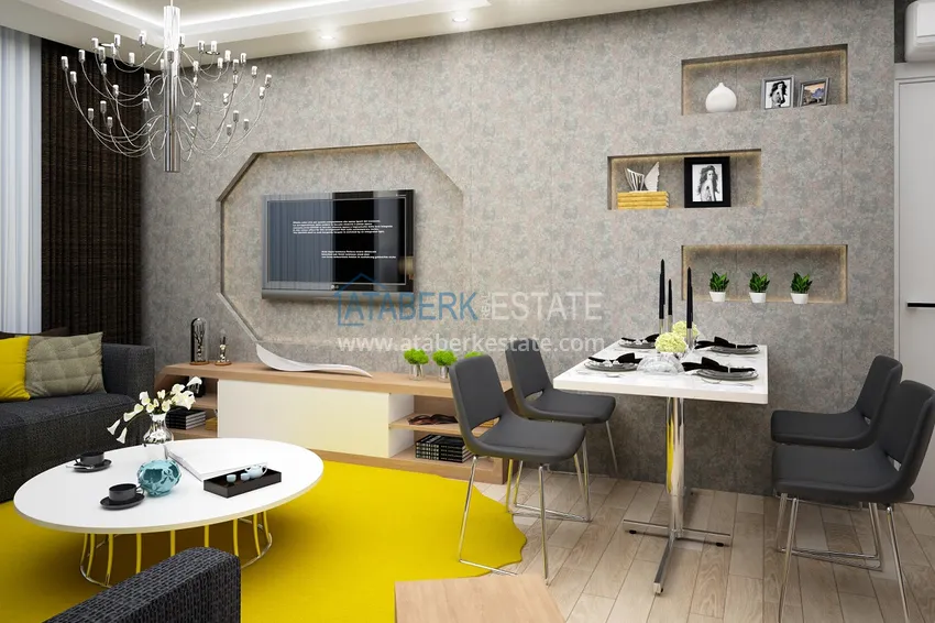 Приобрести Квартиры от застройщика в рассрочку на этапе строительства - Алания, район Демирташ 13