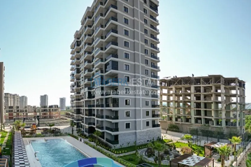 Квартиры в новом жилом комплексе комфорт-класса в районе Арпачбахшиш - Мерсин 1 