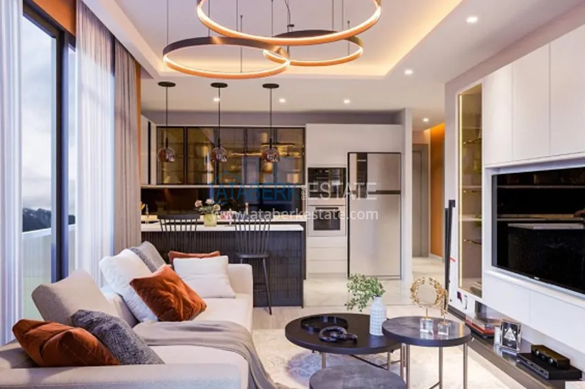 Приобрести Квартиры в новом жилом комплексе с собственной инфраструктурой район Тедже – Мерсин 1 