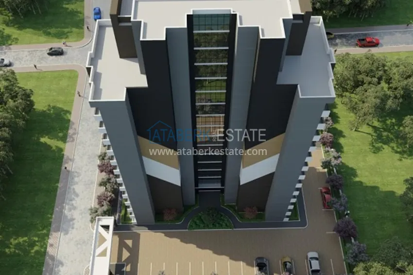 Квартиры в новом жилом комплексе с собственной инфраструктурой район Тедже – Мерсин 4 
