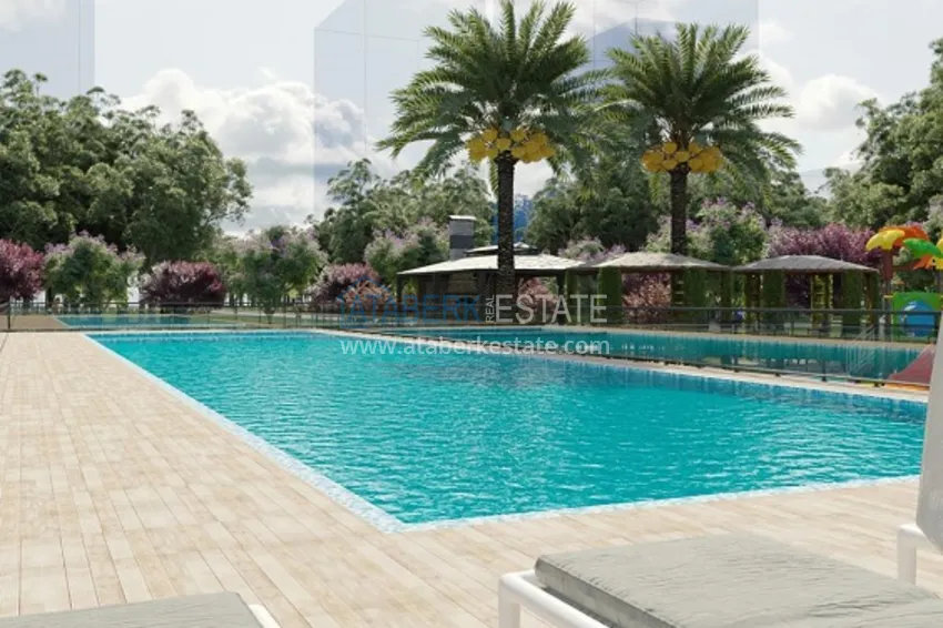 Квартиры в новом жилом комплексе с собственной инфраструктурой район Тедже – Мерсин 5 