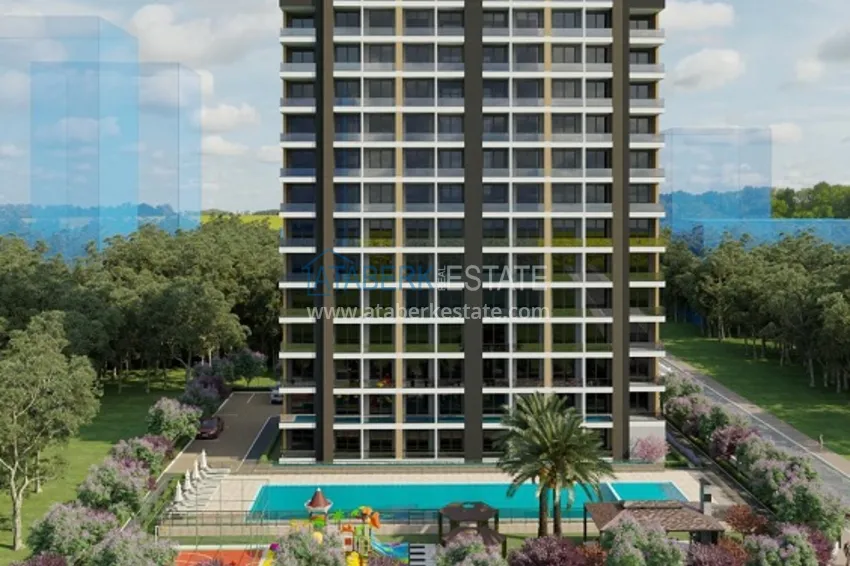 Квартиры в новом жилом комплексе с собственной инфраструктурой район Тедже – Мерсин 1 