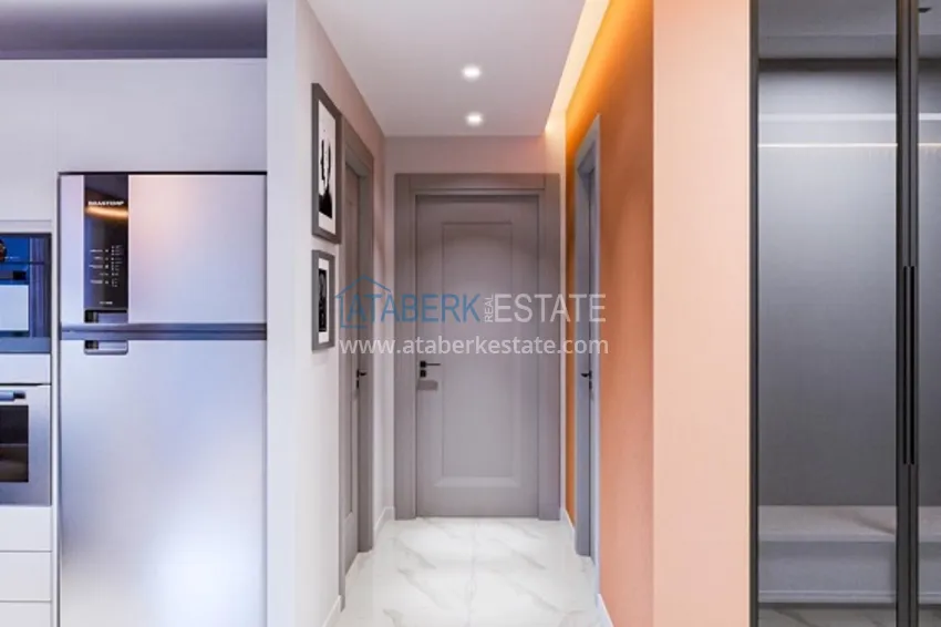 Приобрести Квартиры в новом жилом комплексе с собственной инфраструктурой район Тедже – Мерсин 2 