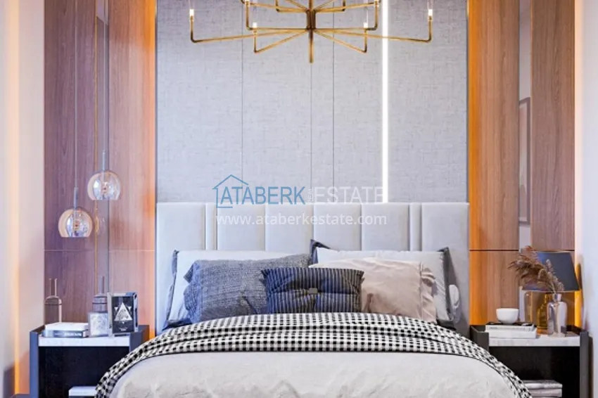 Приобрести Квартиры в новом жилом комплексе с собственной инфраструктурой район Тедже – Мерсин 4 