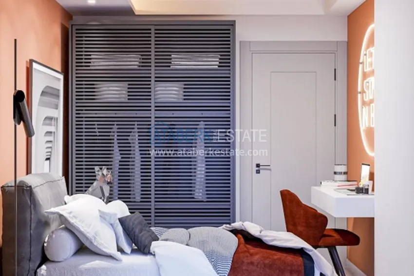 Приобрести Квартиры в новом жилом комплексе с собственной инфраструктурой район Тедже – Мерсин 6 