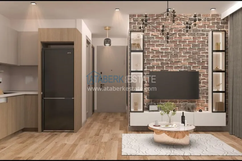 Приобрести Квартиры 1+1 в новом жилом комплексе с собственной инфраструктурой район Томюк – Мерсин 5 