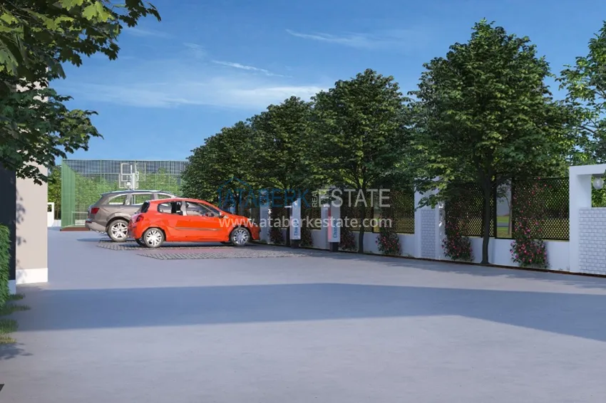 Квартиры в современном жилом комплексе на этапе строительства Мезитли – Мерсин 15 