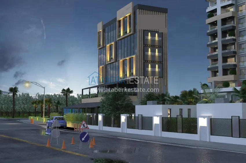 Квартиры в современном жилом комплексе на этапе строительства Мезитли – Мерсин 2 