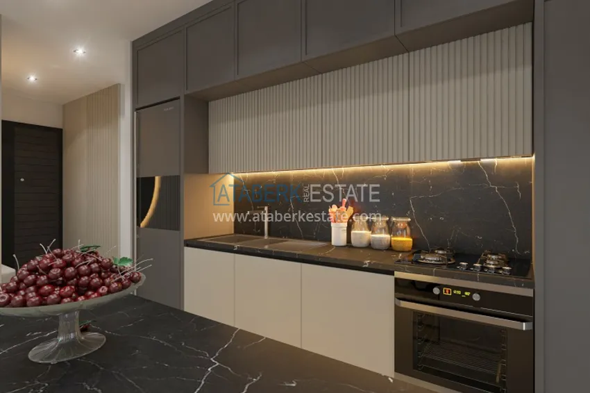 Приобрести Квартиры в современном жилом комплексе на этапе строительства Мезитли – Мерсин 27 