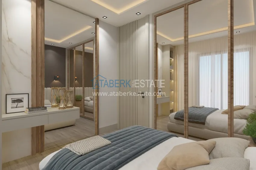 Приобрести Квартиры в современном жилом комплексе на этапе строительства Мезитли – Мерсин 30 