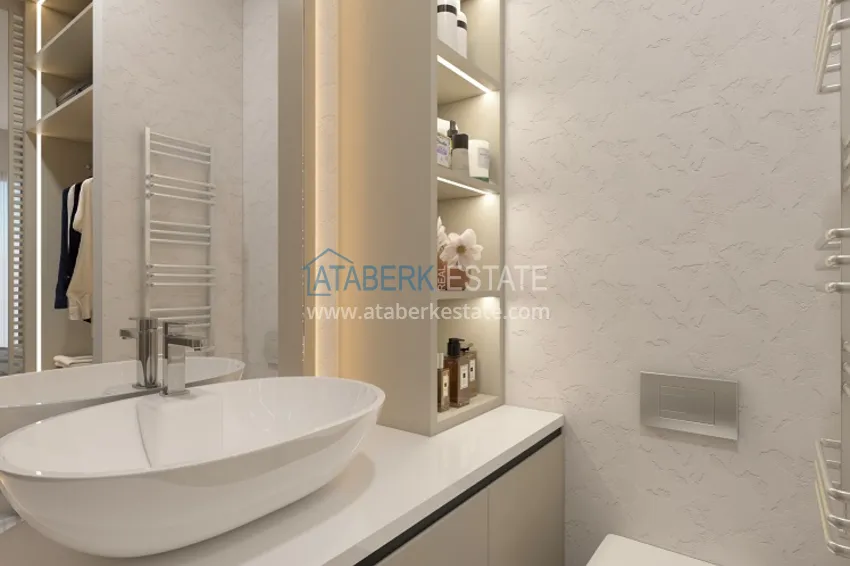 Приобрести Квартиры в современном жилом комплексе на этапе строительства Мезитли – Мерсин 32 