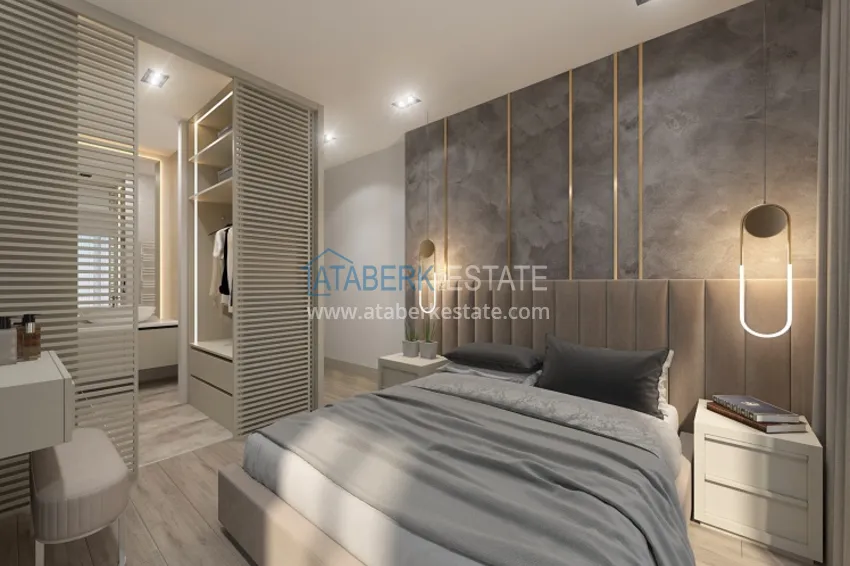 Приобрести Квартиры в современном жилом комплексе на этапе строительства Мезитли – Мерсин 38 