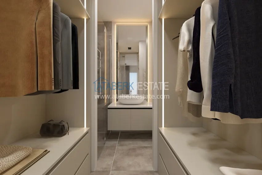 Приобрести Квартиры в современном жилом комплексе на этапе строительства Мезитли – Мерсин 39 