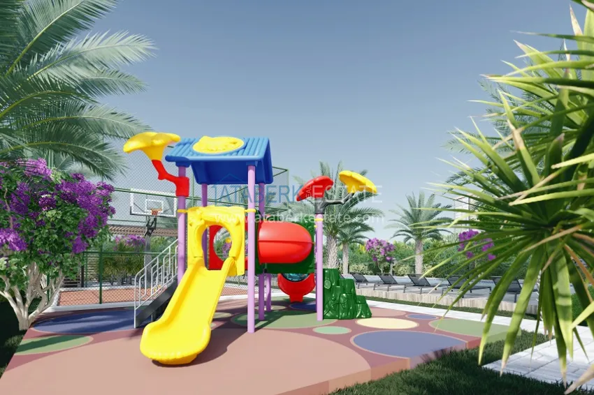 Новый современный жилой комплекс на этапе строительства в Давултепе – Мерсин 11