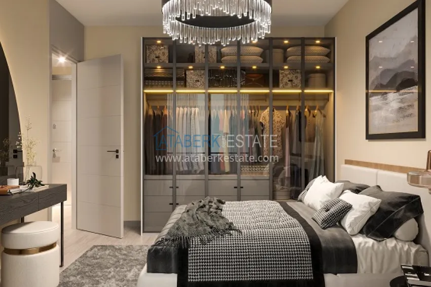 Приобрести Новый современный жилой комплекс на этапе строительства в Давултепе – Мерсин 6