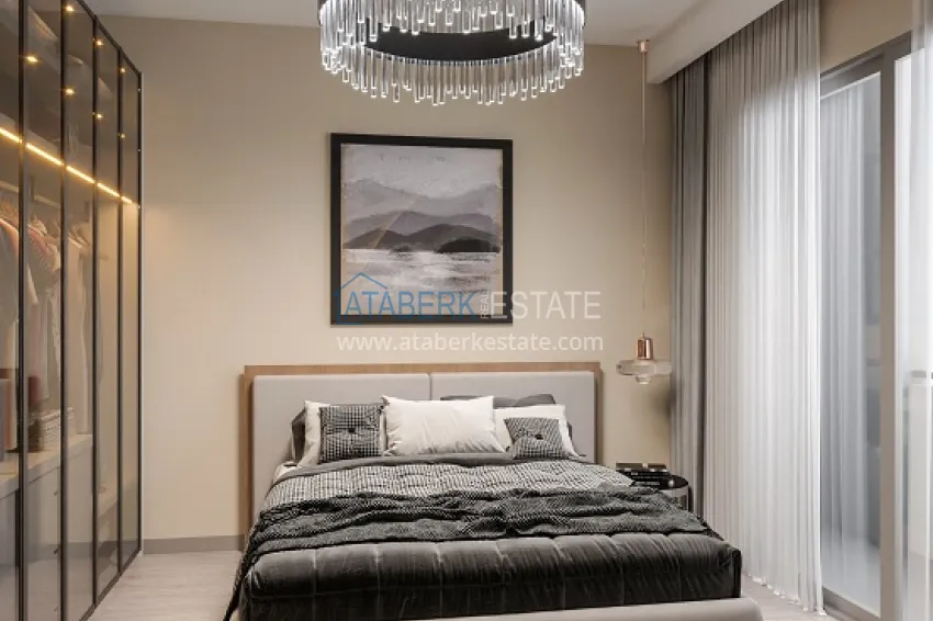 Приобрести Новый современный жилой комплекс на этапе строительства в Давултепе – Мерсин 7