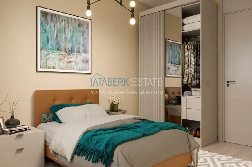 Приобрести Новый современный жилой комплекс на этапе строительства в Давултепе – Мерсин 22