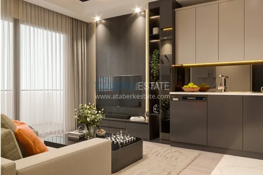 Приобрести Новый современный жилой комплекс на этапе строительства в Давултепе – Мерсин 13