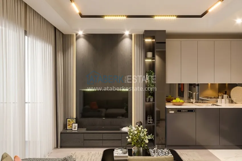 Приобрести Новый современный жилой комплекс на этапе строительства в Давултепе – Мерсин 14