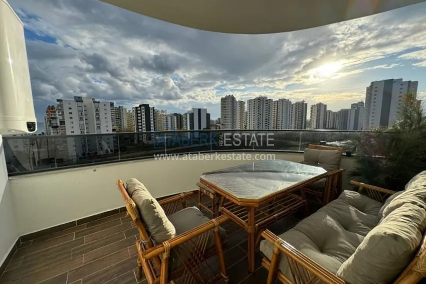 Приобрести Квартира 2+1 меблированная частично вид на море район Арпачбахшиш – Мерсин 25 