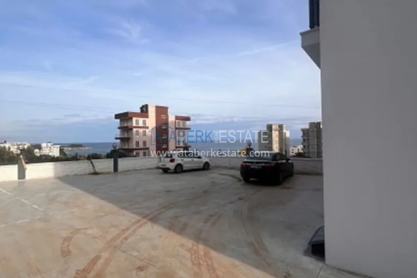 Квартира 1+1 с видом на море в живописном районе Мерсина - Аяш 3