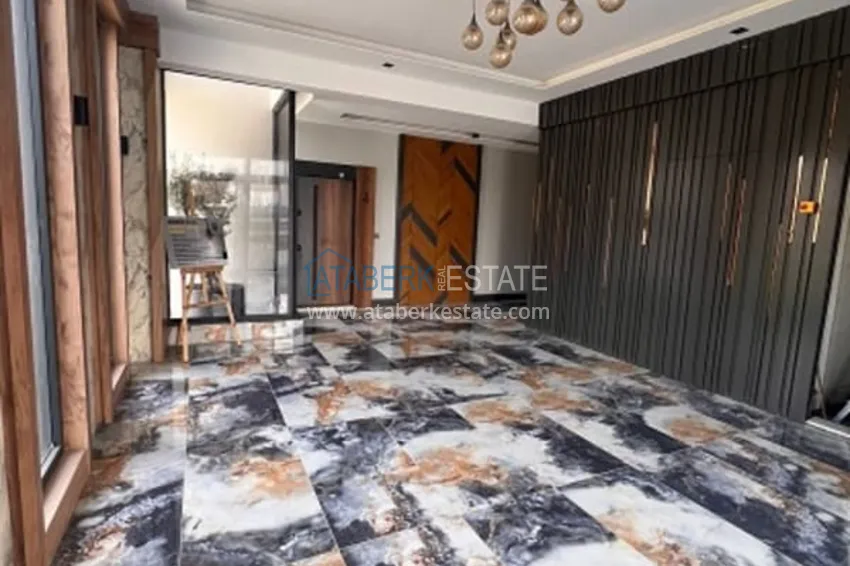 Квартира 1+1 с чистовой отделкой, частично вид на море, район Арпачбахшиш – Мерсин 10 