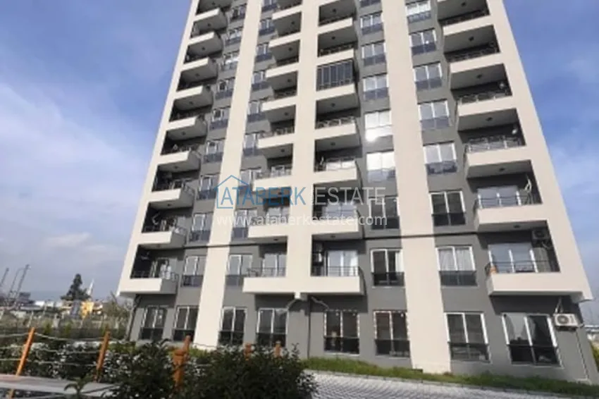 Квартира 1+1 с чистовой отделкой, частично вид на море, район Арпачбахшиш – Мерсин 1 