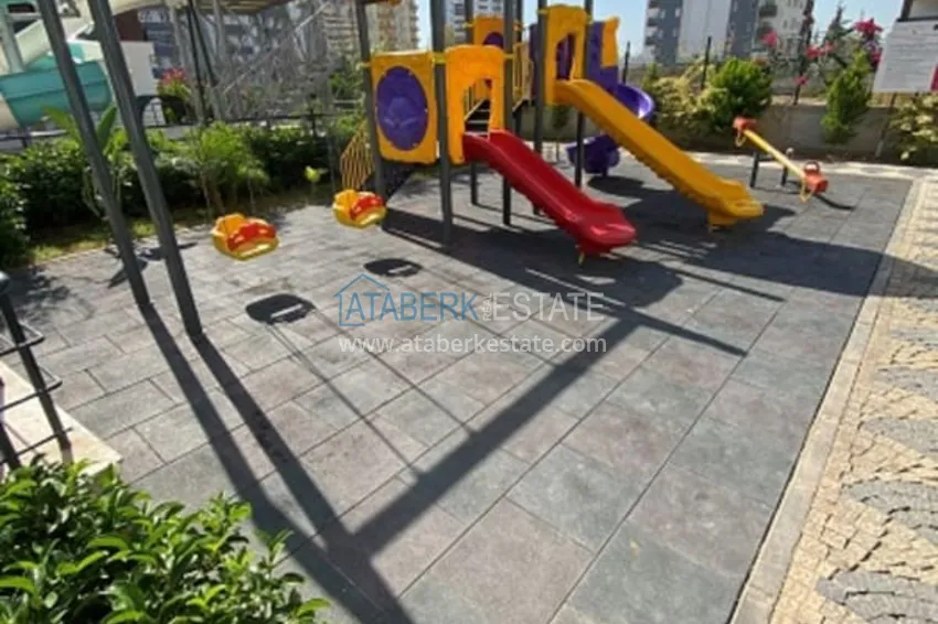 Квартира 2+1 с мебелью в молодом жилом комплексе в районе Арпачбахшиш – Мерсин 8 