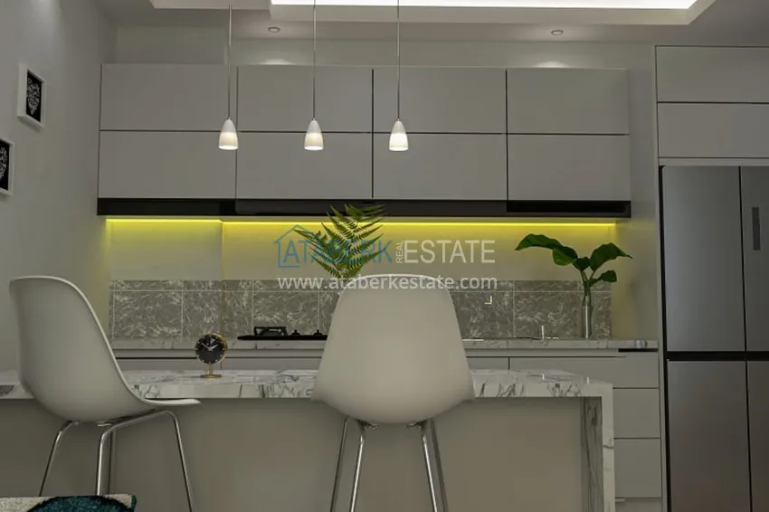 Приобрести Квартира 2+1 с видом на море в новом жилом комплексе в районе Аяш – Мерсин 4 