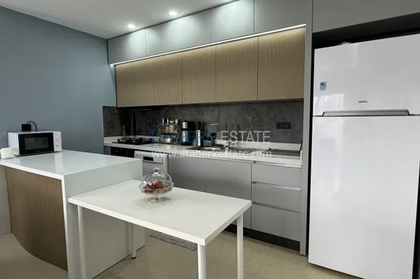 Приобрести Квартира 2+1 меблированная частично вид на море район Арпачбахшиш – Мерсин 4 