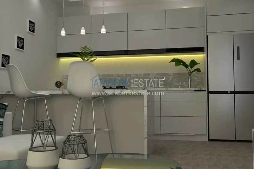 Приобрести Квартира 2+1 с видом на море в новом жилом комплексе в районе Аяш – Мерсин 6 