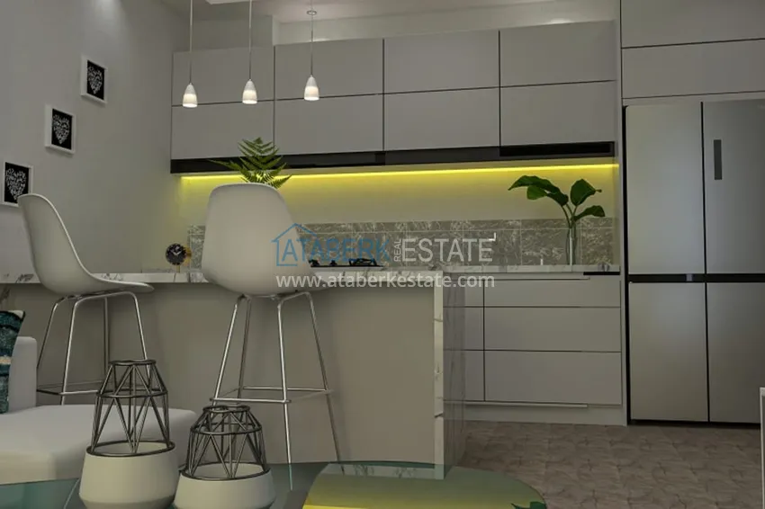 Приобрести Квартира 2+1 с видом на море в новом жилом комплексе в районе Аяш – Мерсин 7 