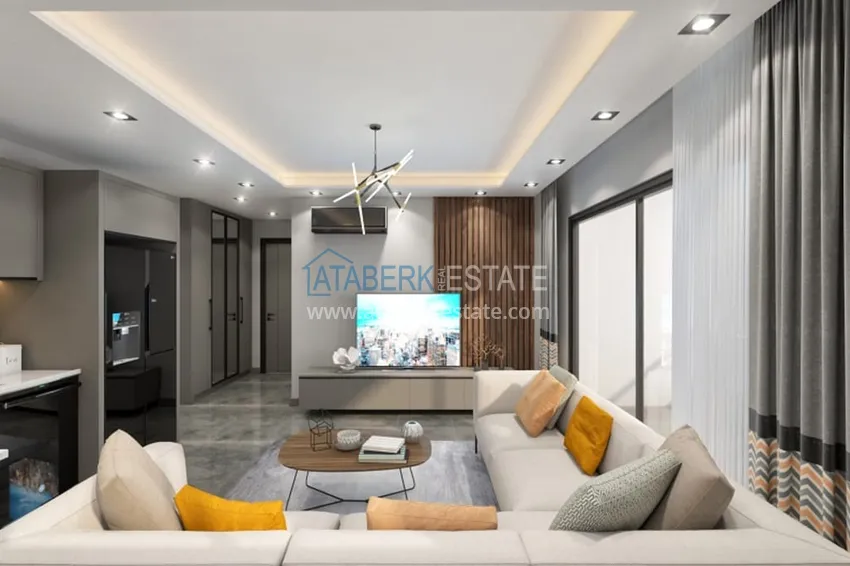 Приобрести Уникальный проект с современной архитектурой в районе Аяш – Мерсин 7 