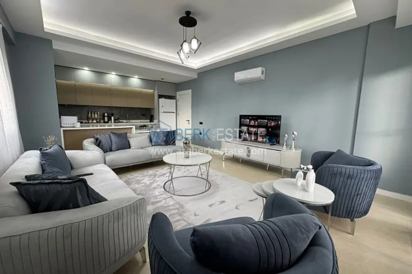 Приобрести Квартира 2+1 меблированная частично вид на море район Арпачбахшиш – Мерсин 1 